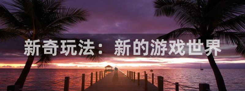 杏鑫平台官网：新奇玩法：新的游戏世界