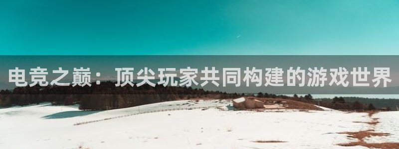 杏鑫平台总代理是谁：电竞之巅：顶尖玩家共同构建的游戏世界